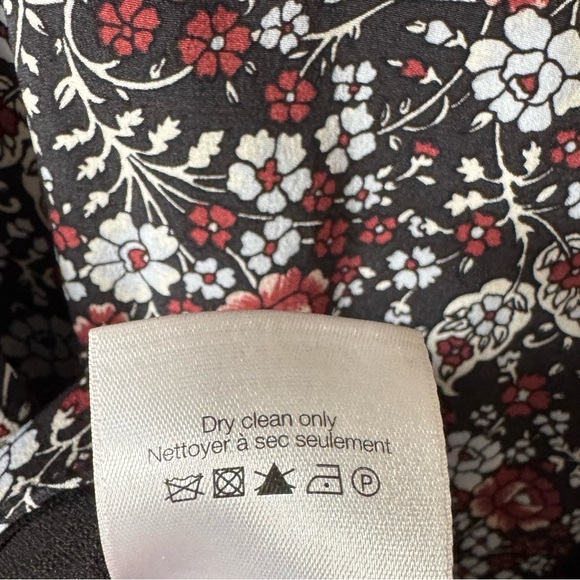 Veronica Beard Rory floral silk crepe de chine dress - Picture 10 of 11